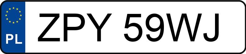 Numer rejestracyjny ZPY 59WJ posiada AUDI A4 Avant 1.9 TDi Kat. MR`00 E3 8E A4 Avant 1.9 TDi Kat. MR`00 E3 8E - ZPY59WJ