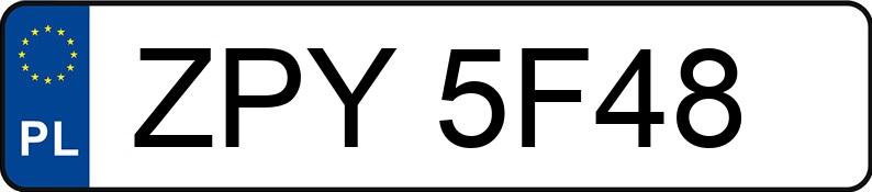 Numer rejestracyjny ZPY 5F48 posiada AUDI Q5 TDI MR`09 E5 8R Q5 TDI MR`09 E5 8R - ZPY5F48