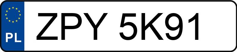 Numer rejestracyjny ZPY 5K91 posiada BMW 318i Touring Kat. MR`01 E3 E46 318i Touring Kat. MR`01 E3 E46 - ZPY5K91