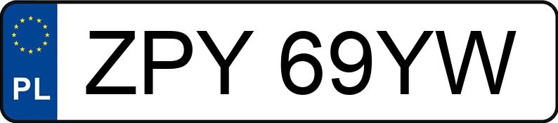 Numer rejestracyjny ZPY 69YW posiada AUDI A6 - ZPY69YW