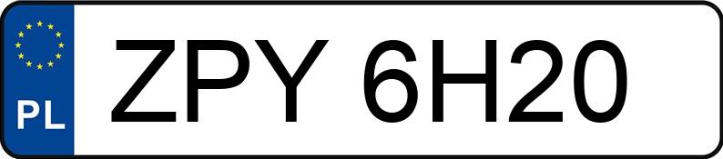 Numer rejestracyjny ZPY 6H20 posiada AUDI A3 2.0 TDi Kat. MR`04 E3 8P Ambition - ZPY6H20