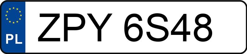 Il numero di registrazione ZPY 6S48 ha SEAT Leon 2.0 TDI-CR MR`13 E5 5F Style S&S - ZPY6S48