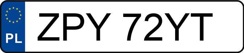 Numer rejestracyjny ZPY 72YT posiada RENAULT Master RWD dCi MR`10 E5 3.5t L4H2 Pack Clim DBL - ZPY72YT