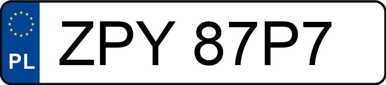 Numer rejestracyjny ZPY 87P7 posiada BRENDERUP - ZPY87P7 Numer rejestracyjny ZPY 87P7 posiada BRENDERUP - ZPY87P7