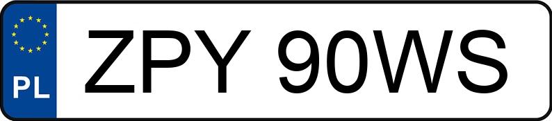 Numer rejestracyjny ZPY90WS posiada CHRYSLER Aspen Limited Aut.