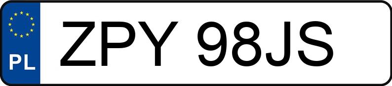 Numer rejestracyjny ZPY 98JS posiada SEAT Leon 1.9 TDI MR`99 E3 1M Spirit - ZPY98JS