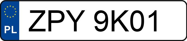 Numer rejestracyjny ZPY 9K01 posiada SKODA Superb 2.0 TDI MR`02 E4 Classic - ZPY9K01