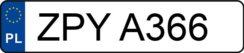 Numer rejestracyjny ZPY A366 posiada FIAT MARENGO 1.9D - ZPYA366 Numer rejestracyjny ZPY A366 posiada FIAT MARENGO 1.9D - ZPYA366