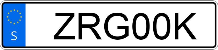 Numer rejestracyjny ZRG00K posiada Citroën Jumper