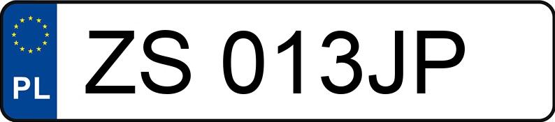 Numer rejestracyjny ZS 013JP posiada AUDI A3 - ZS013JP Numer rejestracyjny ZS 013JP posiada AUDI A3 - ZS013JP