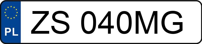 Numer rejestracyjny ZS 040MG posiada BMW X5 Diesel MR`18 E6 G05 xDrive25d Step - ZS040MG