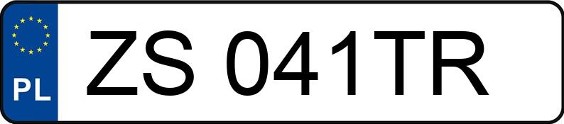 Numer rejestracyjny ZS 041TR posiada PORSCHE PANAMERA GTS - ZS041TR