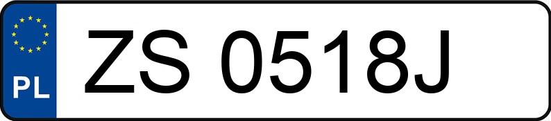 Numer rejestracyjny ZS 0518J posiada VOLKSWAGEN Transporter T4 TD MR`96 2.6t Mixt - ZS0518J