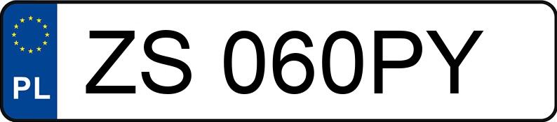 Numer rejestracyjny ZS 060PY posiada FORD Focus 2.0 TDCi MR`05 E4 Trend Plus - ZS060PY