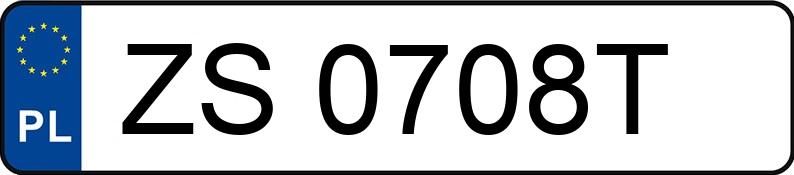 Numer rejestracyjny ZS 0708T posiada PEUGEOT 406 - ZS0708T