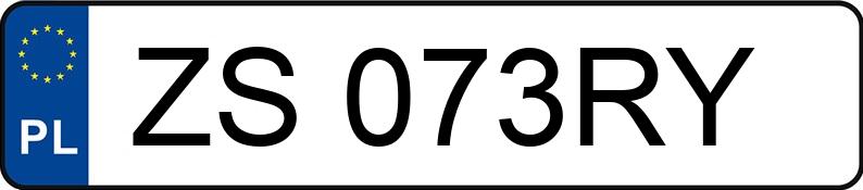 Numer rejestracyjny ZS 073RY posiada SKODA OCTAVIA - ZS073RY