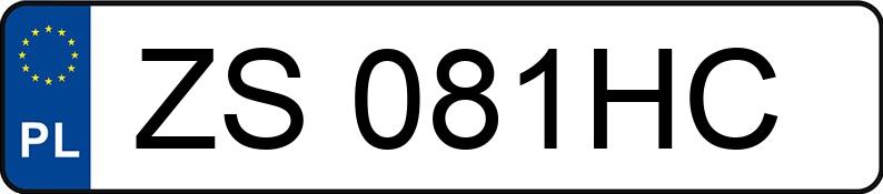Numer rejestracyjny ZS 081HC posiada AUDI A6 - ZS081HC