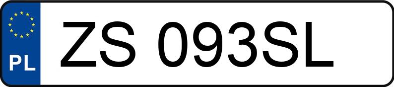 Numer rejestracyjny ZS 093SL posiada MERCEDES-BENZ E 320 CDI MR`06 E4 211 - ZS093SL