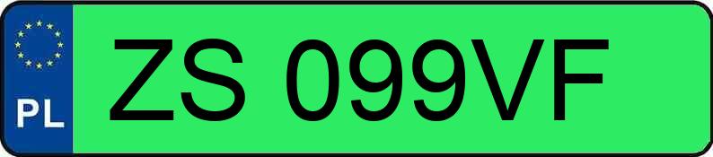 Numer rejestracyjny ZS 099VF posiada AUDI Q6 SUV E-TRON - ZS099VF