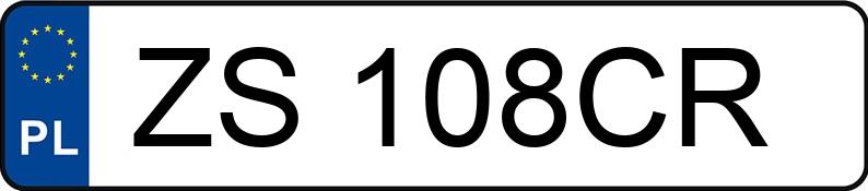Numer rejestracyjny ZS 108CR posiada HONDA CIVIC - ZS108CR Numer rejestracyjny ZS 108CR posiada HONDA CIVIC - ZS108CR