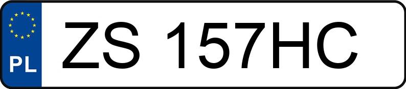 Numer rejestracyjny ZS 157HC posiada OPEL INSIGNIA - ZS157HC Numer rejestracyjny ZS 157HC posiada OPEL INSIGNIA - ZS157HC