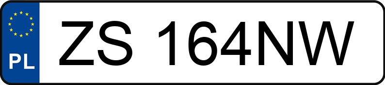 Numer rejestracyjny ZS 164NW posiada AUDI Q2 35 TFSI MR`21 E6d GA Q2 35 TFSI MR`21 E6d GA - ZS164NW