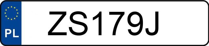 Numer rejestracyjny ZS 179J posiada ZIPP Skutery Otis Plus - ZS179J Numer rejestracyjny ZS 179J posiada ZIPP Skutery Otis Plus - ZS179J