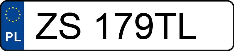 Numer rejestracyjny ZS 179TL posiada JEEP Grand Cherokee II 2.7 CRD MR`99 E3 Overland - ZS179TL