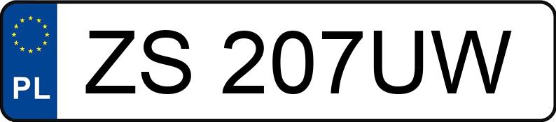 Numer rejestracyjny ZS 207UW posiada BMW 330 - ZS207UW Numer rejestracyjny ZS 207UW posiada BMW 330 - ZS207UW