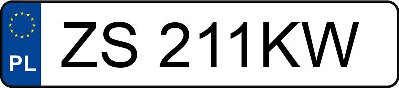 Numer rejestracyjny ZS 211KW posiada DACIA LODGY - ZS211KW