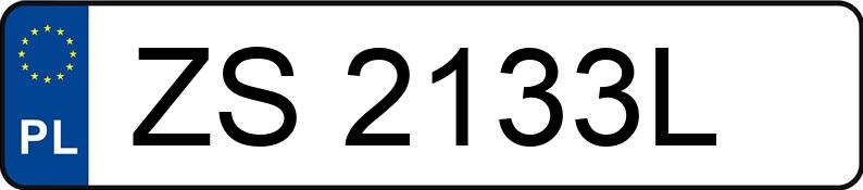 Numer rejestracyjny ZS 2133L posiada MERCEDES-BENZ SPRINTER 318 CDI - ZS2133L