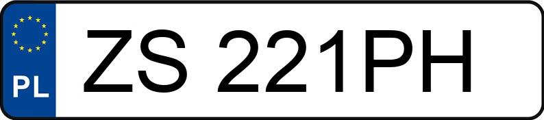 Numer rejestracyjny ZS 221PH posiada MERCEDES-BENZ E 500 - ZS221PH