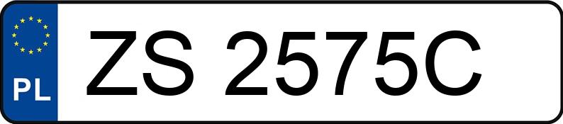 Numer rejestracyjny ZS 2575C posiada ROVER 214 - ZS2575C