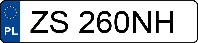 Numer rejestracyjny ZS 260NH posiada SKODA Superb II 2.0 TDI-CR MR`14 E5 Platinum 4x4 DSG - ZS260NH