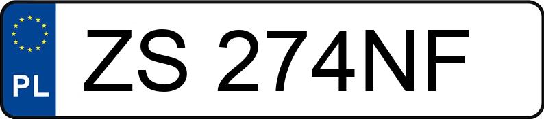 Numer rejestracyjny ZS 274NF posiada BMW 316I - ZS274NF Numer rejestracyjny ZS 274NF posiada BMW 316I - ZS274NF