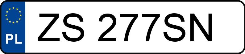 Numer rejestracyjny ZS 277SN posiada BMW 318I - ZS277SN Numer rejestracyjny ZS 277SN posiada BMW 318I - ZS277SN