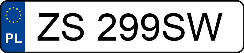Numer rejestracyjny ZS 299SW posiada VOLVO XC60 - ZS299SW Numer rejestracyjny ZS 299SW posiada VOLVO XC60 - ZS299SW