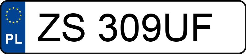 Numer rejestracyjny ZS 309UF posiada ALFA ROMEO ALFA ROMEO 159 - ZS309UF