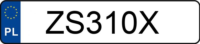 Numer rejestracyjny ZS 310X posiada HONDA Skutery od 50 ccm Vision 110 - ZS310X