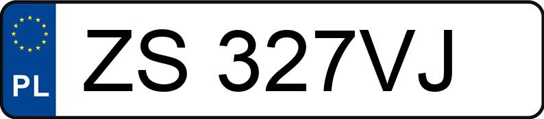 Numer rejestracyjny ZS 327VJ posiada RENAULT MASTER - ZS327VJ