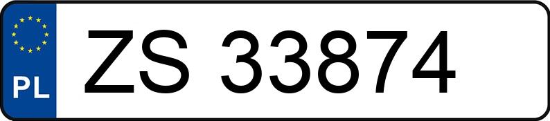 Numer rejestracyjny ZS 33874 posiada SEAT TOLEDO - ZS33874 Numer rejestracyjny ZS 33874 posiada SEAT TOLEDO - ZS33874