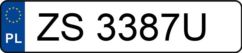 Numer rejestracyjny ZS 3387U posiada CHEVROLET AVEO - ZS3387U Numer rejestracyjny ZS 3387U posiada CHEVROLET AVEO - ZS3387U