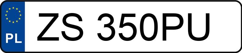 Numer rejestracyjny ZS 350PU posiada BMW 330D - ZS350PU Numer rejestracyjny ZS 350PU posiada BMW 330D - ZS350PU