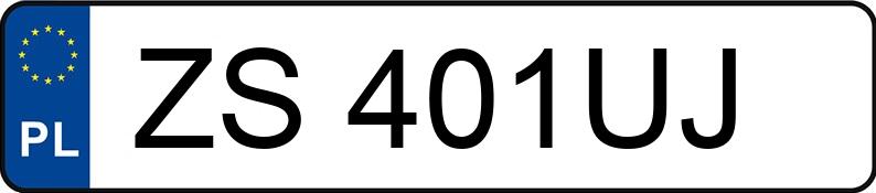 Numer rejestracyjny ZS 401UJ posiada SKODA FABIA - ZS401UJ