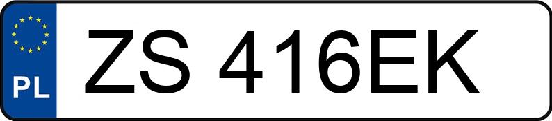 Numer rejestracyjny ZS 416EK posiada FIAT FREEMONT - ZS416EK