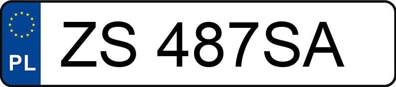 Numer rejestracyjny ZS 487SA posiada WIELTON NS3F NS-3 - ZS487SA Numer rejestracyjny ZS 487SA posiada WIELTON NS3F NS-3 - ZS487SA