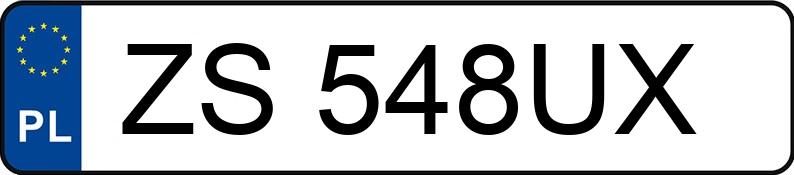 Numer rejestracyjny ZS 548UX posiada MERCEDES-BENZ CITARO - ZS548UX