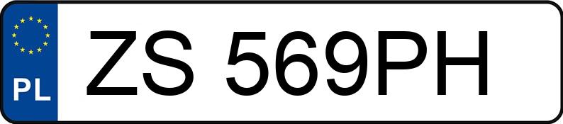 Numer rejestracyjny ZS 569PH posiada AUDI Q7 - ZS569PH