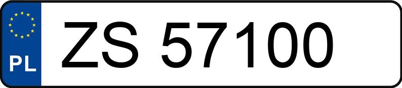 Numer rejestracyjny ZS 57100 posiada TOYOTA Corolla Compact Kat. XLi - ZS57100