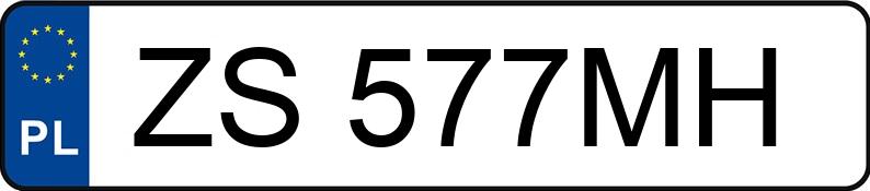 Numer rejestracyjny ZS 577MH posiada MERCEDES-BENZ CLA 250 - ZS577MH